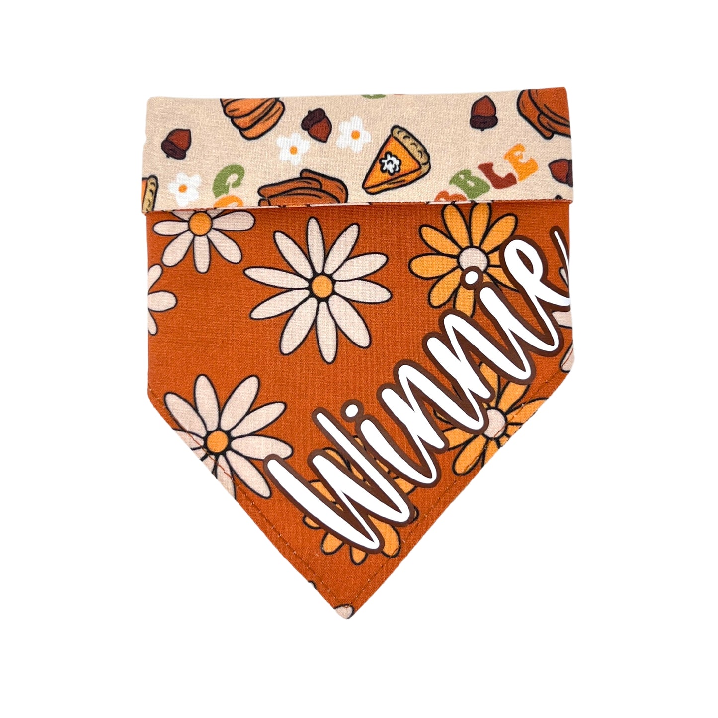 Boho Thanksgiving Dog Bandana