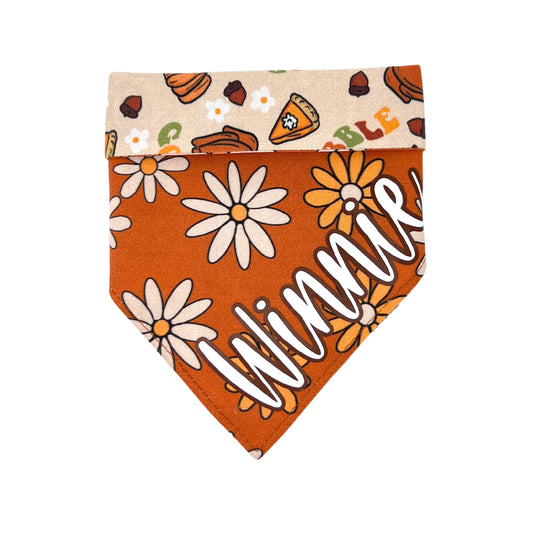 Boho Thanksgiving Dog Bandana