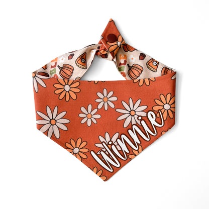 Boho Thanksgiving Dog Bandana