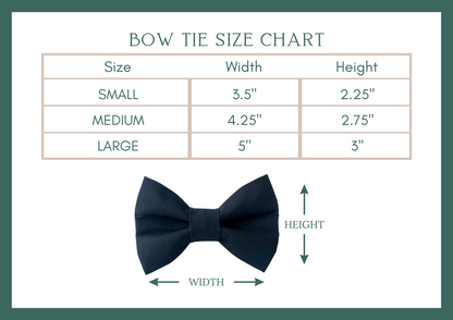 Pinch Proof Dog Bow Tie