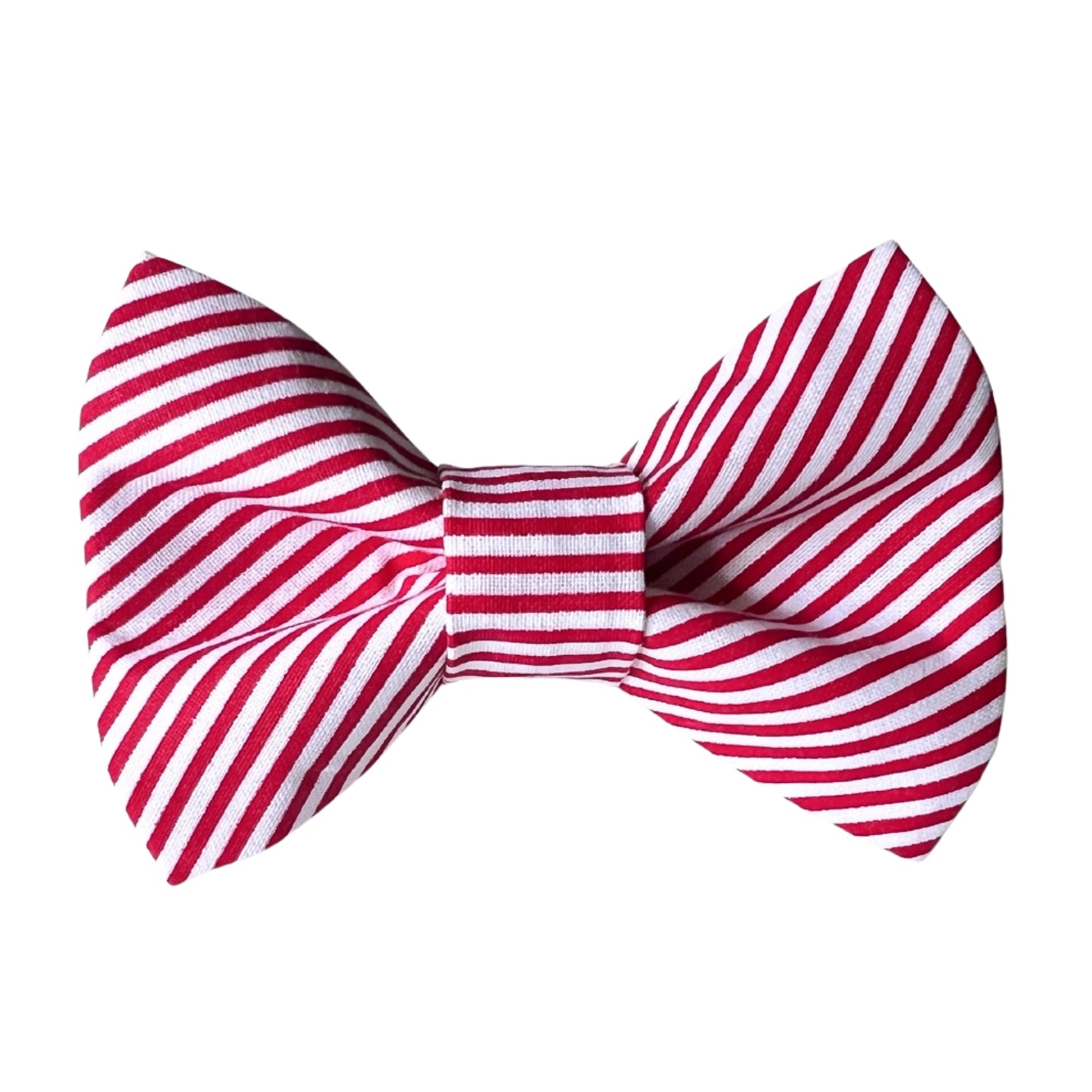 Candy Stripe Dog Bow Tie