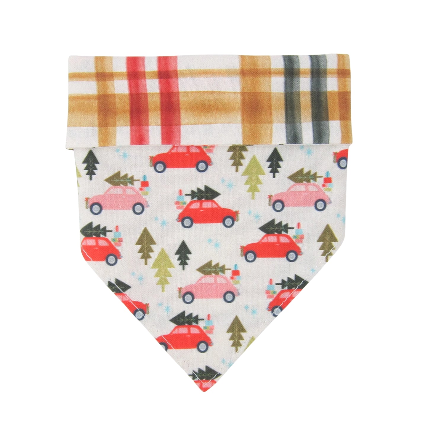 Christmas Cars Dog Bandana