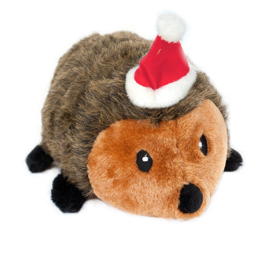 Christmas Hedgehog Dog Toy - Small