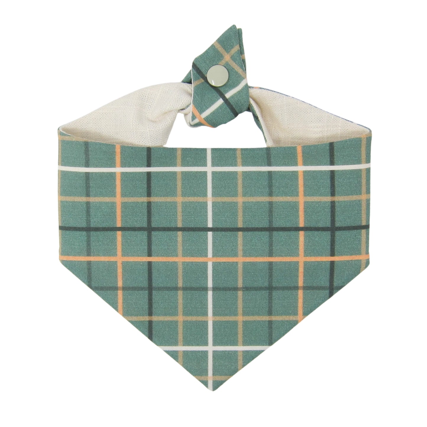 Christmas Plaid Dog Bandana