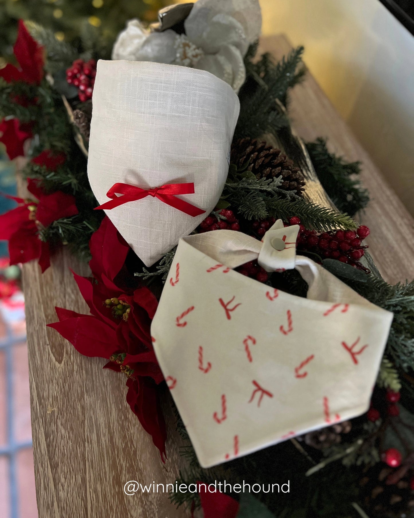 Coquette Christmas Dog Bandana