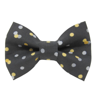 Cue the Confetti Dog Bow Tie