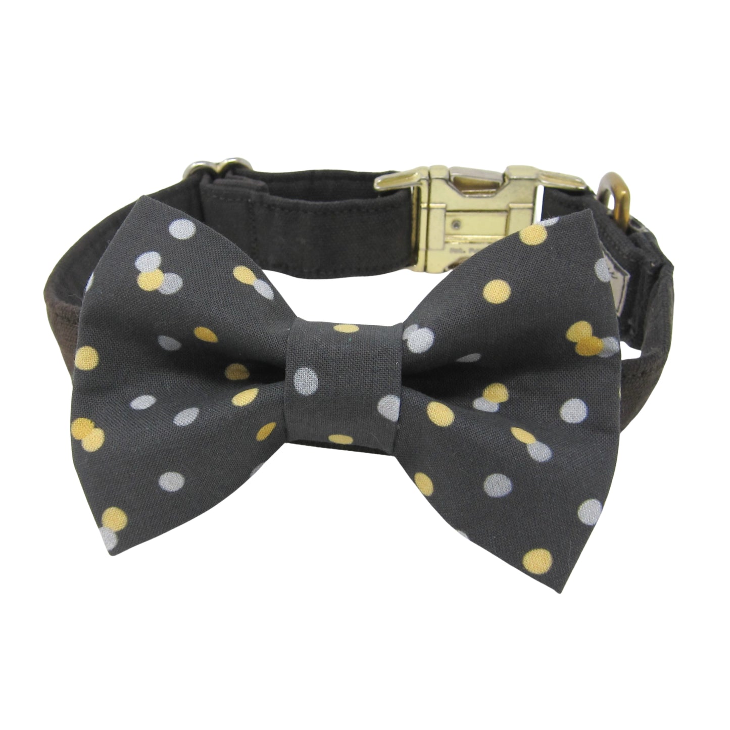 Cue the Confetti Dog Bow Tie