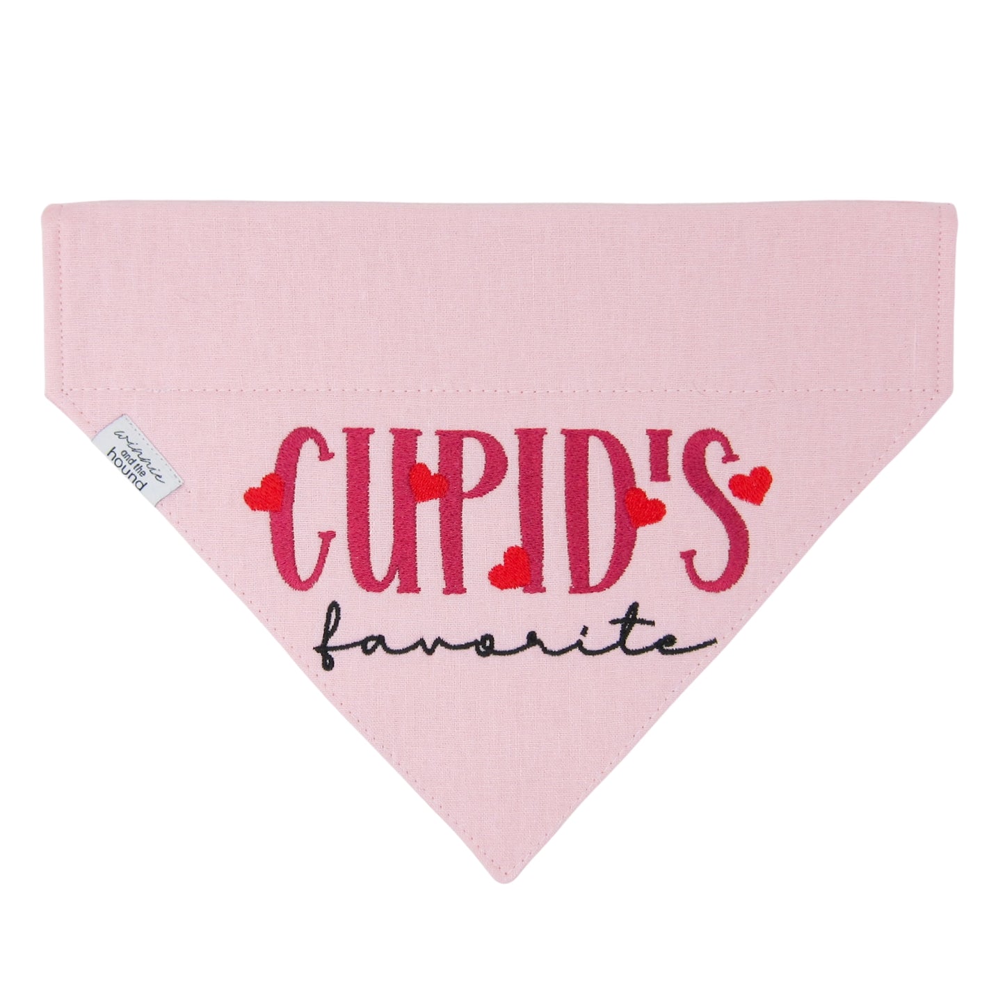 Cupid's Favorite Dog Bandana