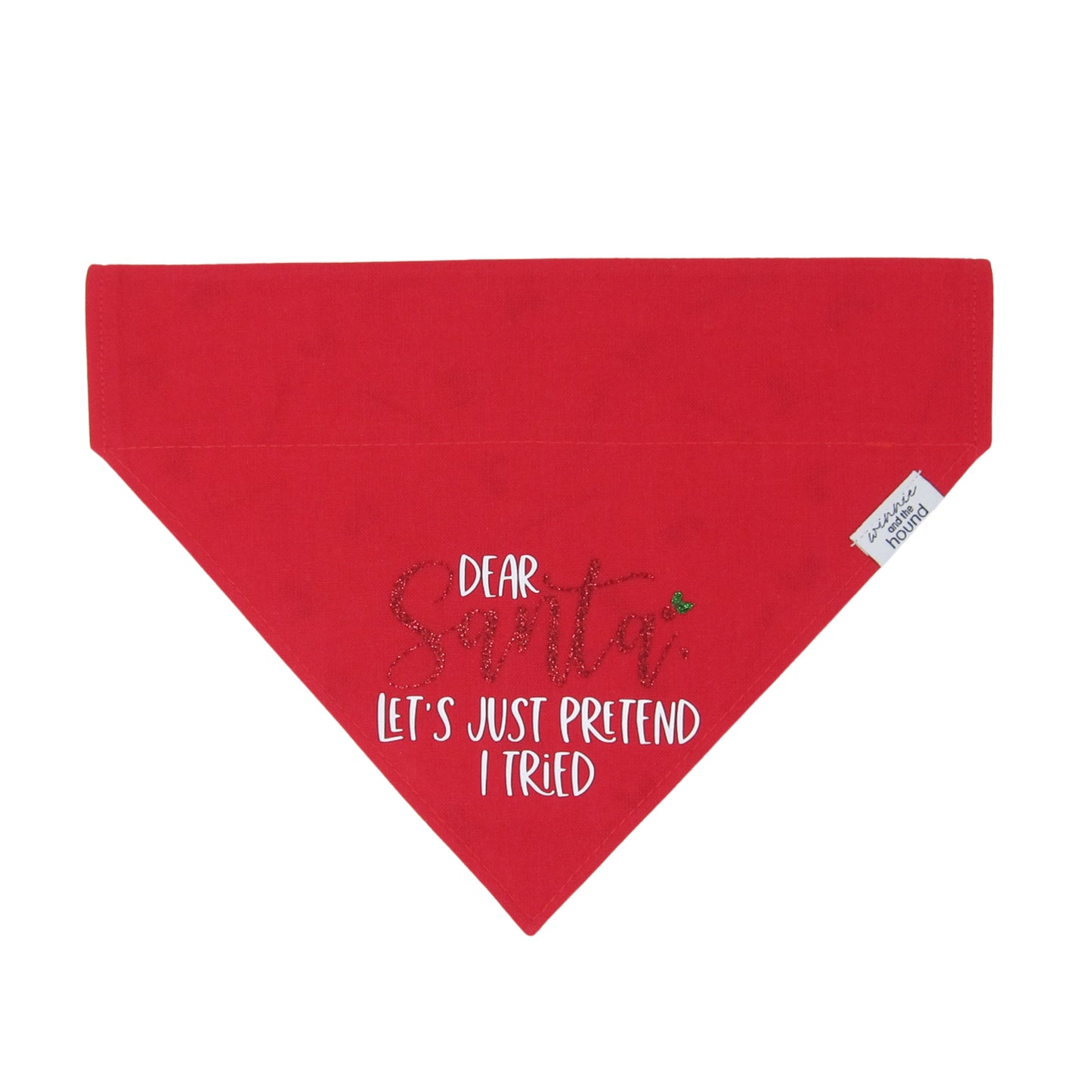 Dear Santa Dog Bandana