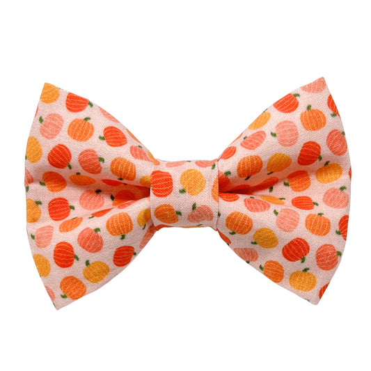 Fall Pumpkins Dog Bow Tie