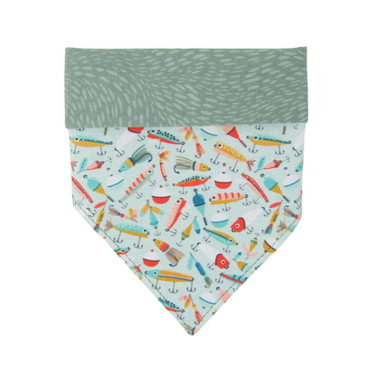 Fishing Lure Dog Bandana