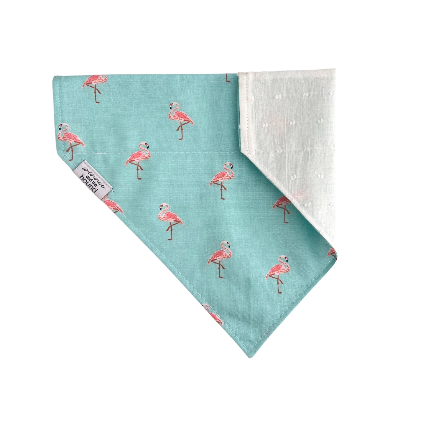 Flamingo Over the Collar Dog Bandana