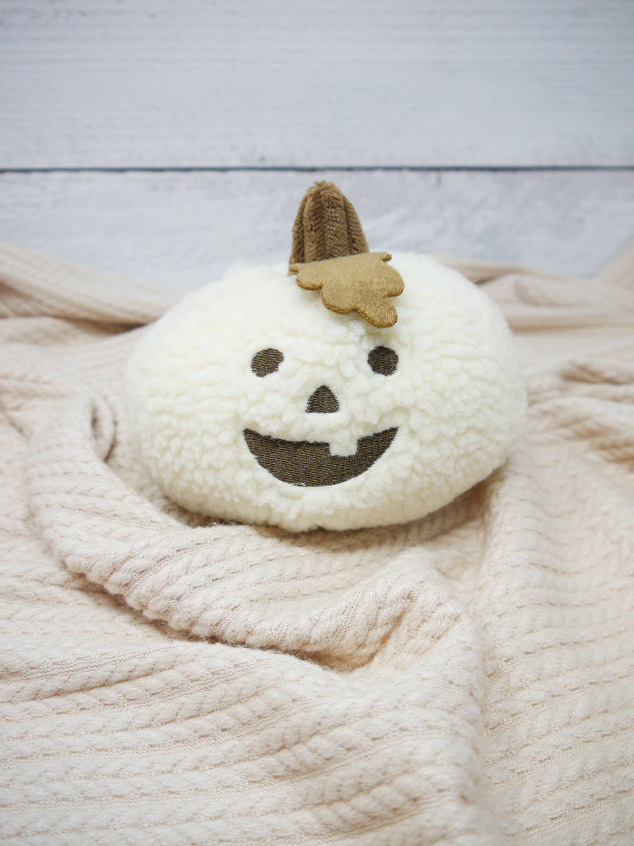 Fleece Pumpkin Dog Toy