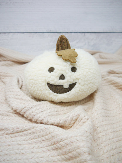 Fleece Pumpkin Dog Toy