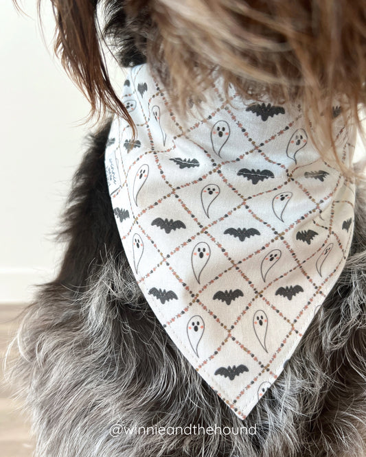 Floral Frights Dog Bandana