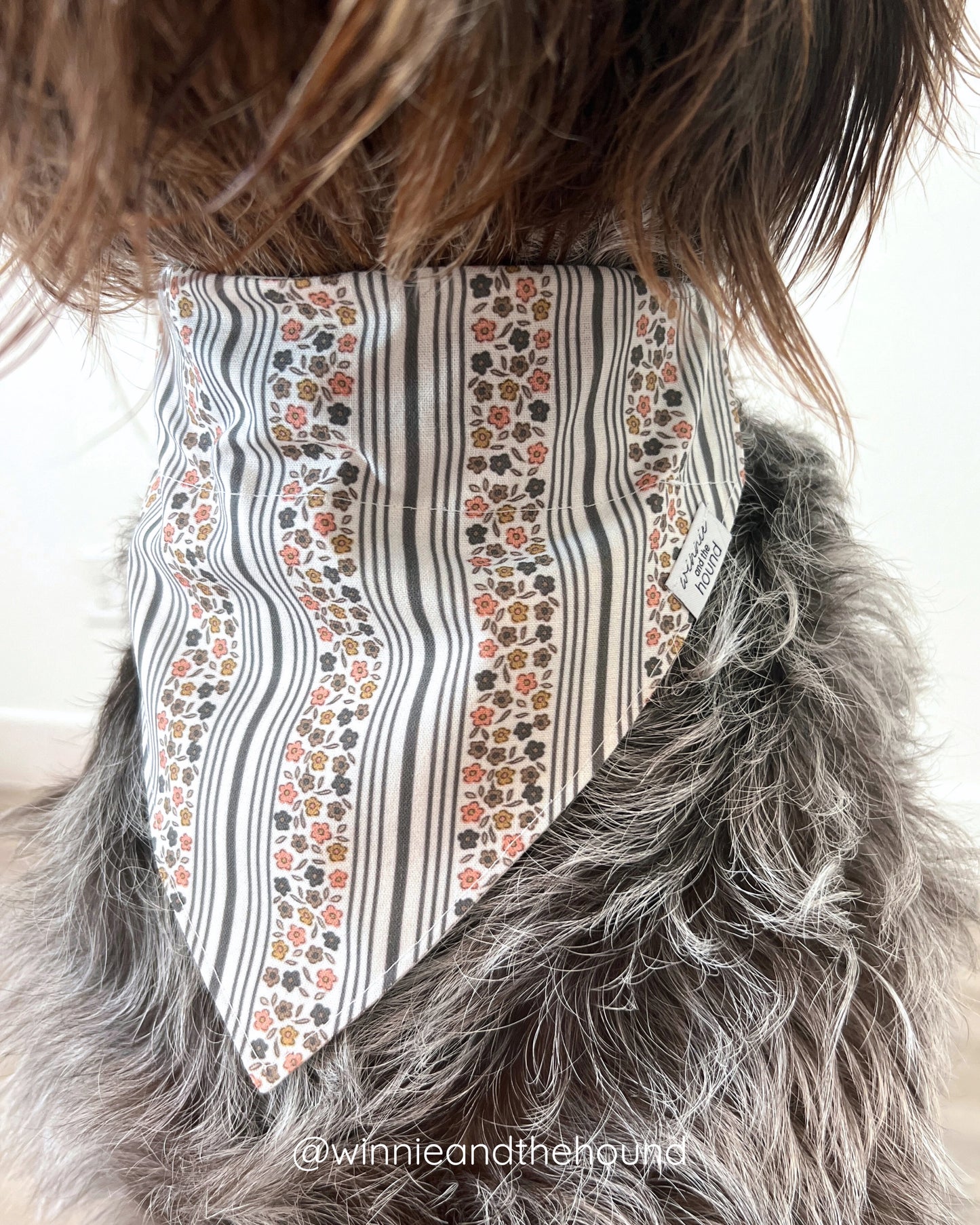 Floral Frights Dog Bandana