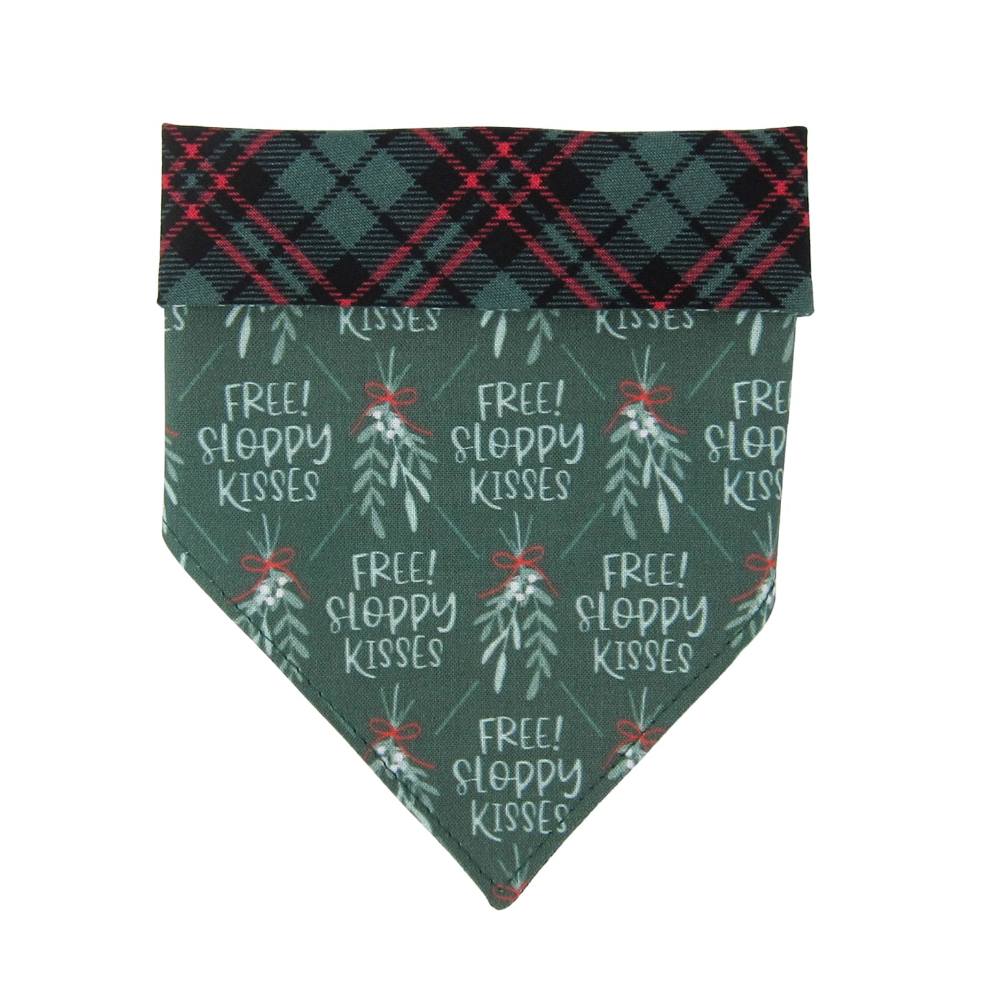 Free Sloppy Kisses Dog Bandana