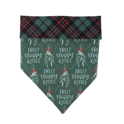 Free Sloppy Kisses Dog Bandana