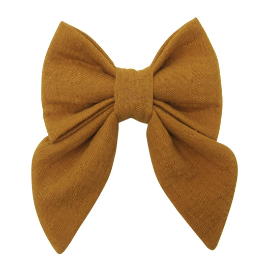 Gauze Lady Bow - Cafe Spice