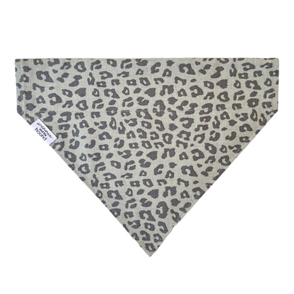 Leopard Over the Collar Dog Bandana