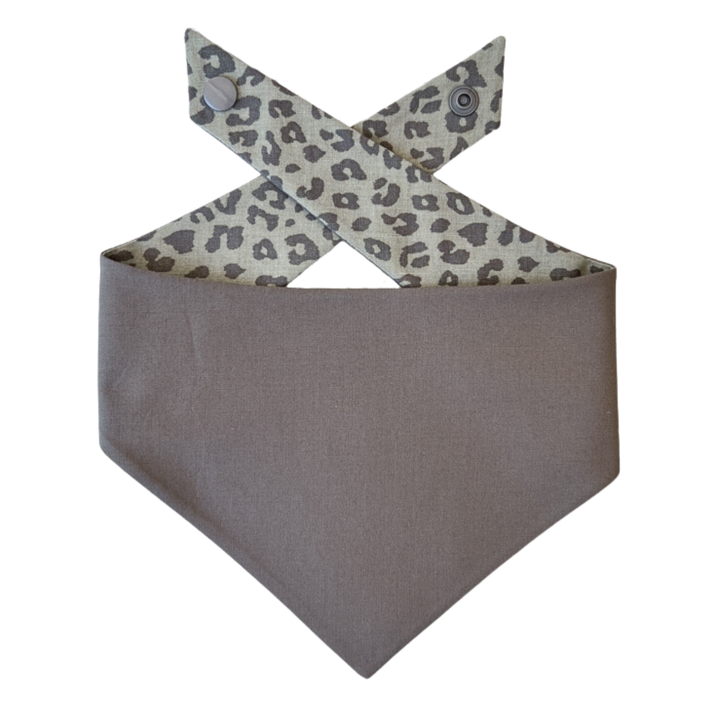 Leopard Tie On Dog Bandana