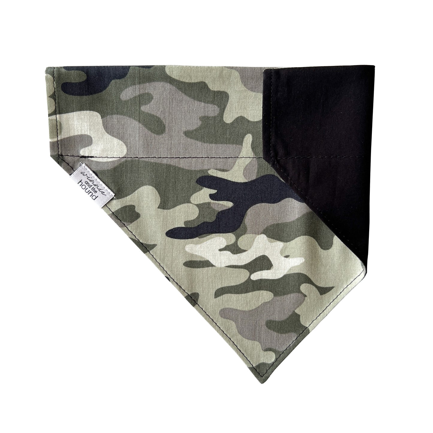 Camo Over the Collar Dog Bandana