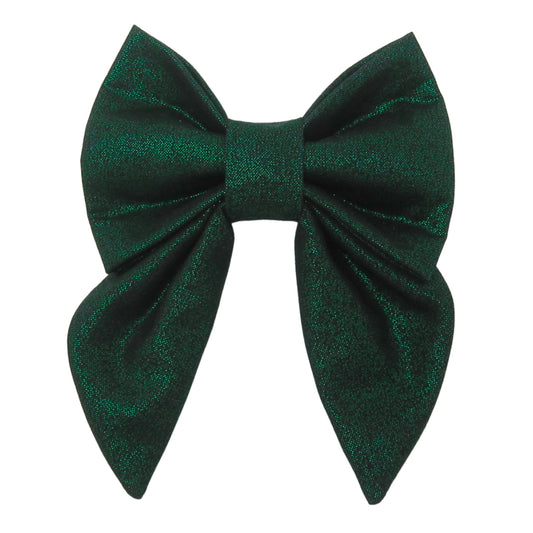 Green Shimmer Lady Bow