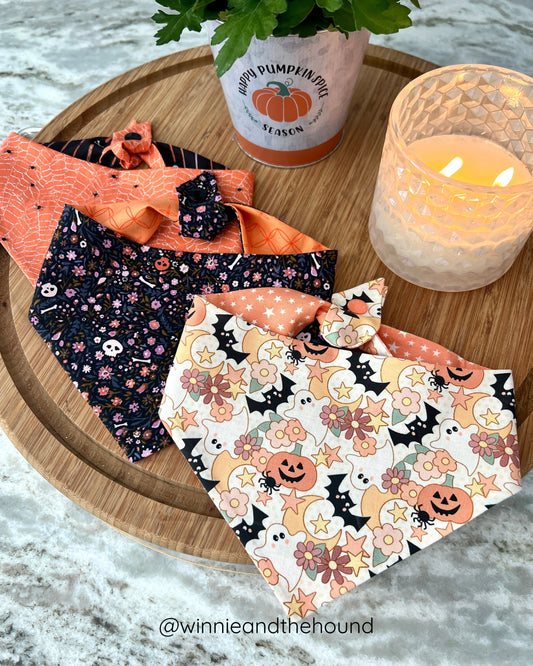 Owl-O-Ween Dog Bandana