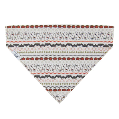 *PRE-ORDER* Halloween Fair Isle Dog Bandana