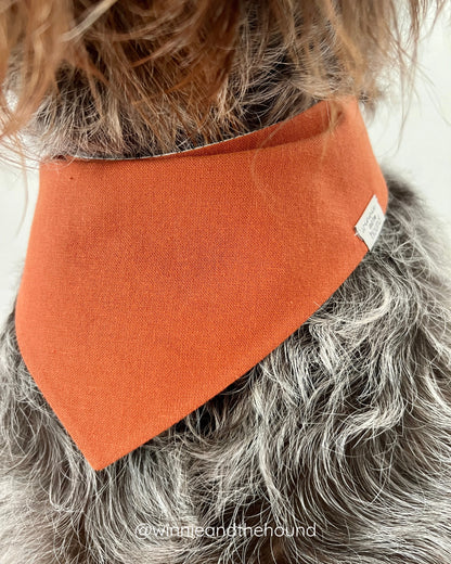 *PRE-ORDER* Halloween Fair Isle Dog Bandana