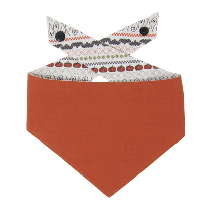 *PRE-ORDER* Halloween Fair Isle Dog Bandana