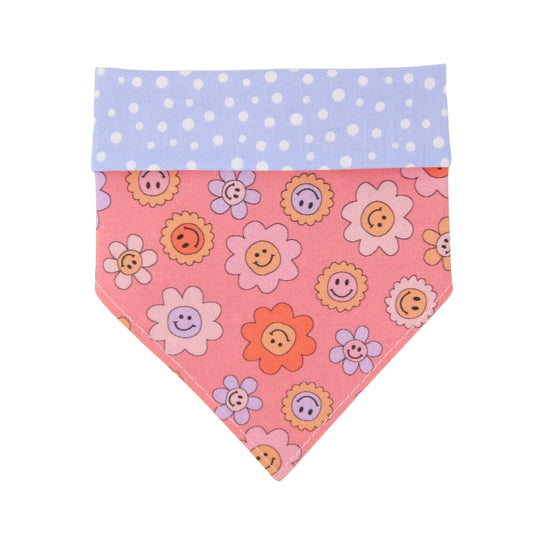Happy Flowers Dog Bandana