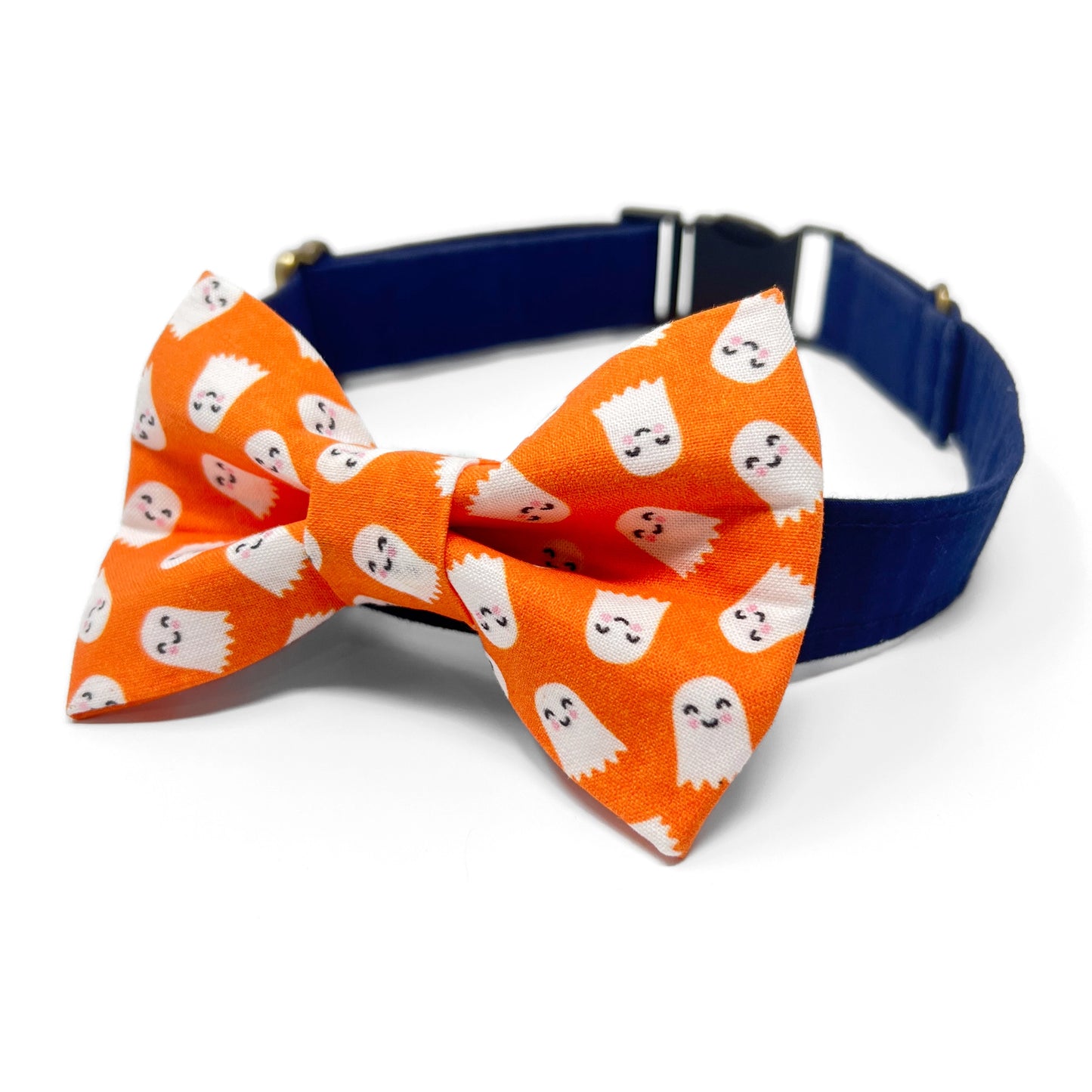 Happy Ghosts Dog Bow Tie