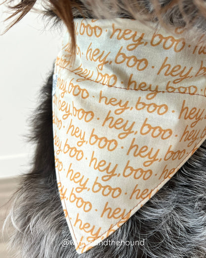 *PRE-ORDER* Hey, Boo Dog Bandana