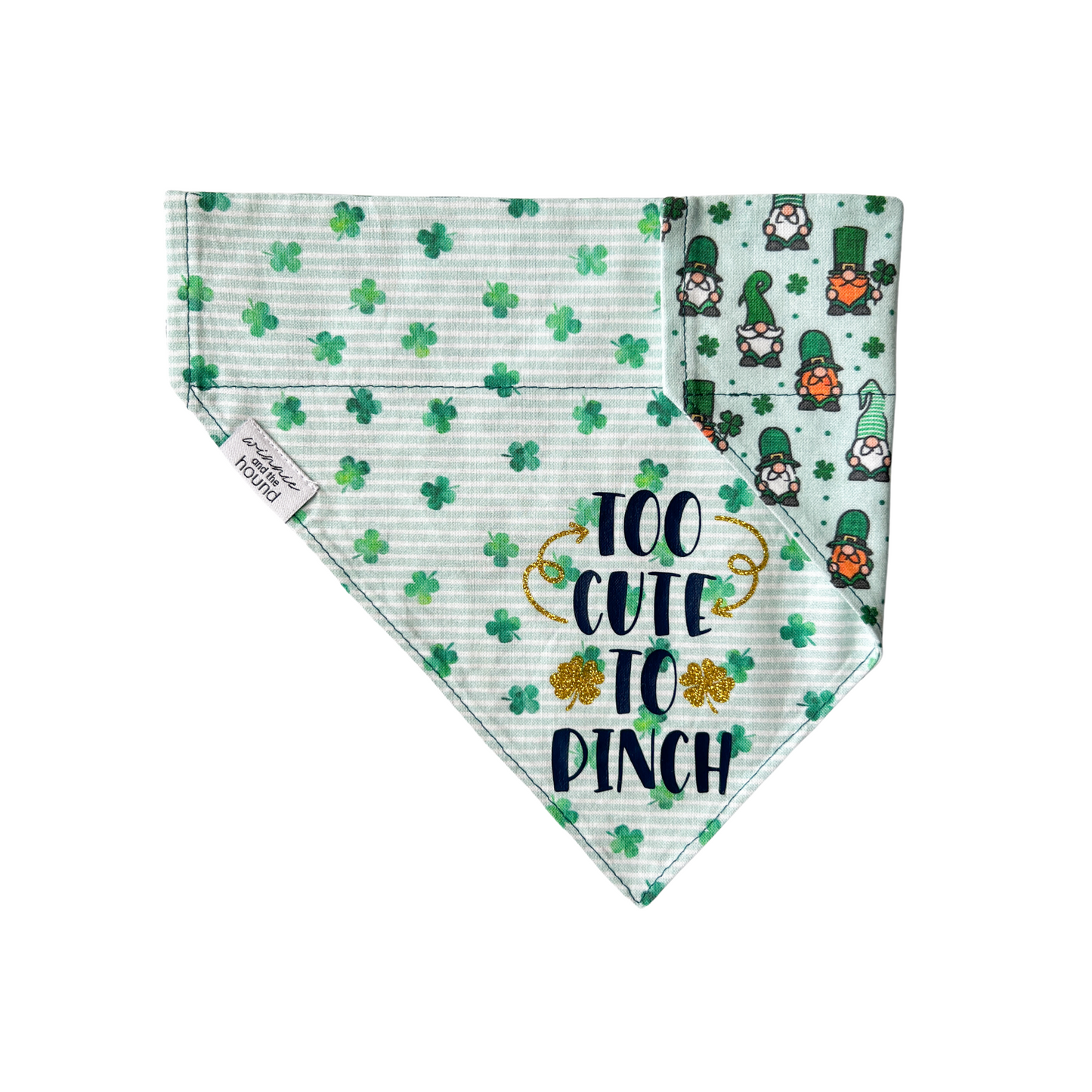 Leprechaun Gnomes Over the Collar Dog Bandana