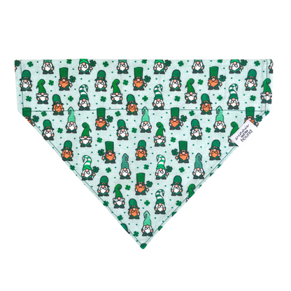 Leprechaun Gnomes Over the Collar Dog Bandana