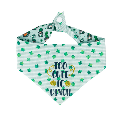 Leprechaun Gnomes Tie On Dog Bandana