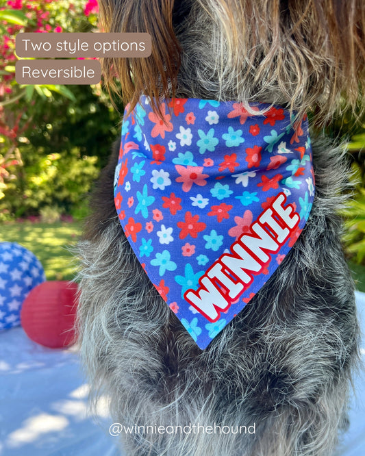 Liberty Floral Dog Bandana