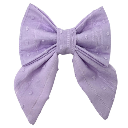 Lila Lady Bow - Lilac