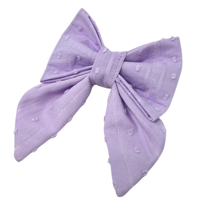 Lila Lady Bow - Lilac