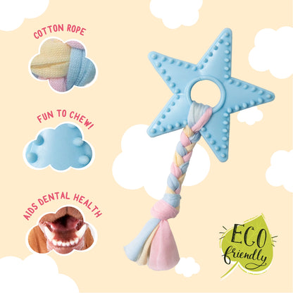 Lil Star Puppy Teether - Blue