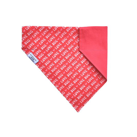 Love Bug Over the Collar Dog Bandana