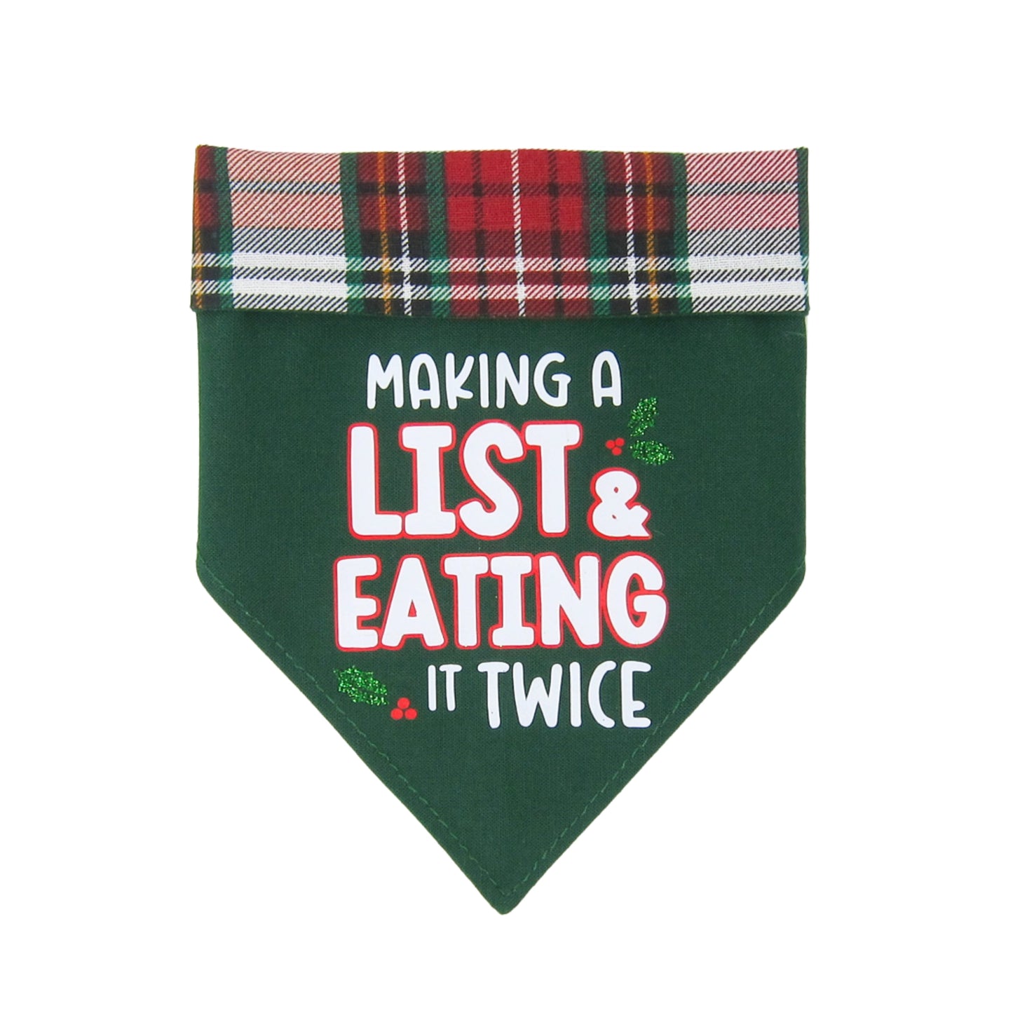 Making a List Dog Bandana