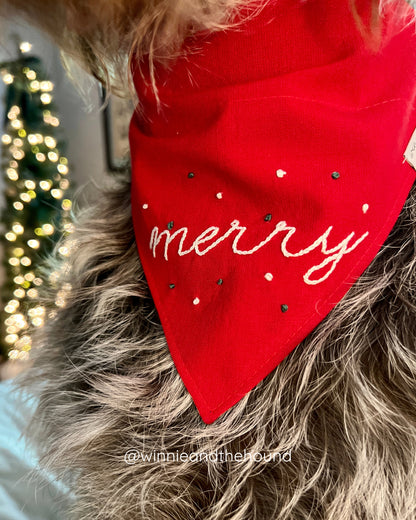 Merry Dog Bandana