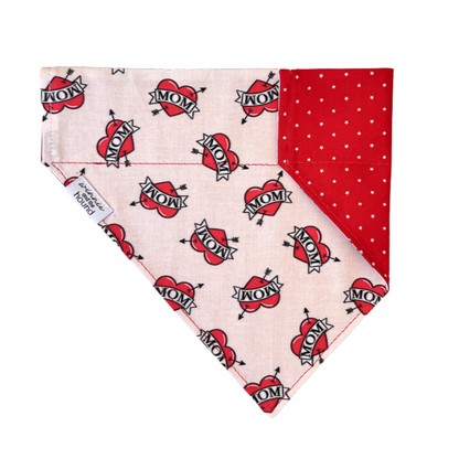 Mom Love Over the Collar Dog Bandana