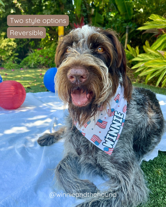 Old Glory Dog Bandana