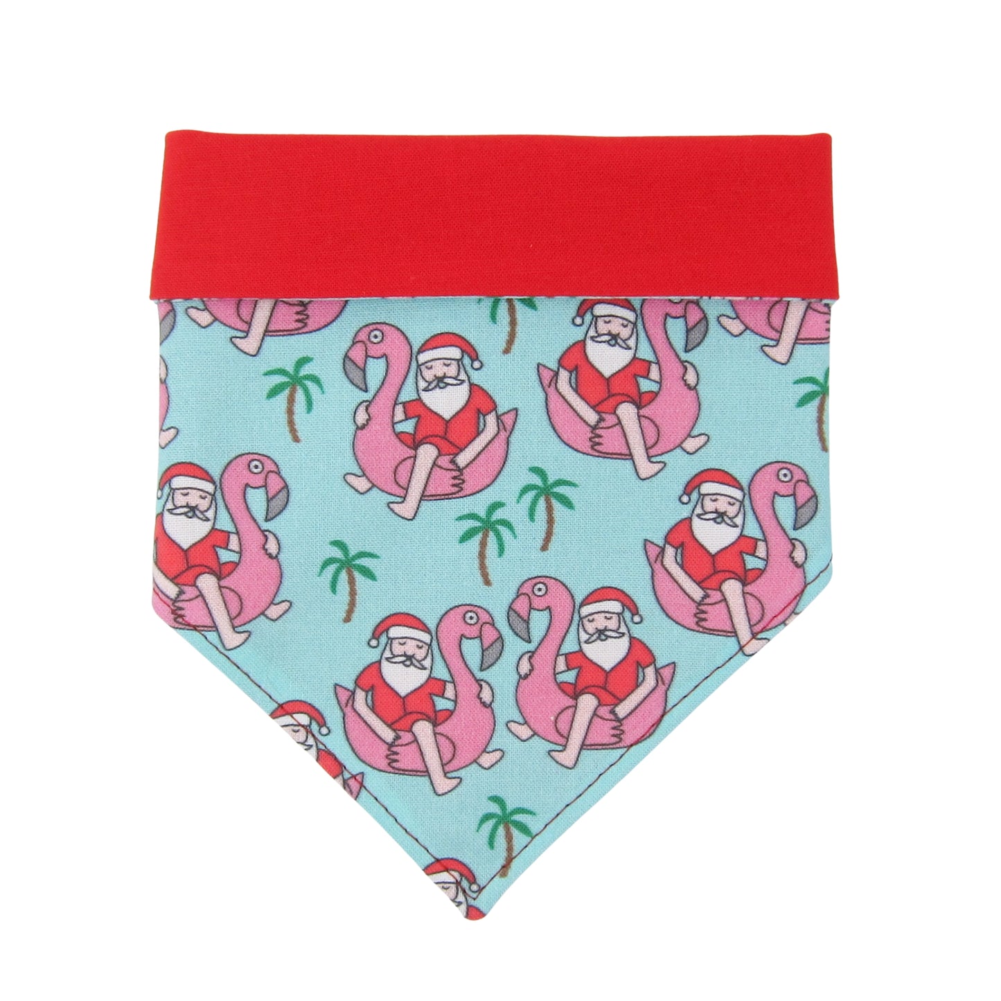 Pool Float Santa Dog Bandana