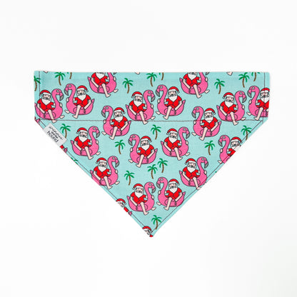 Pool Float Santa Dog Bandana