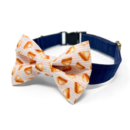 Pumpkin Pie Dog Bow Tie