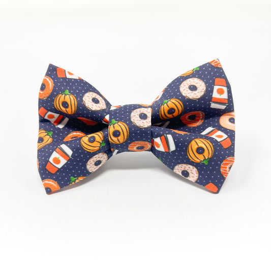 Pumpkin Spice Dog Bow Tie